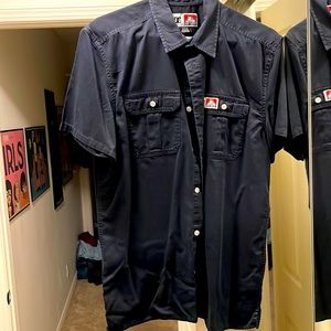Men’s Ben Davis Edition DC Black Button Down